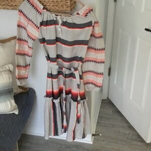 Lemlem Multicolor Long Sleeve Dress